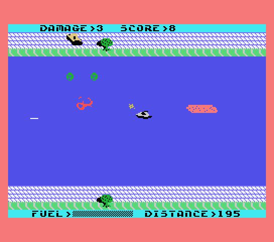 Aquattack screenshot 2 for MSX
